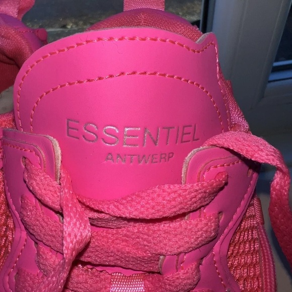 Hot pink Essentiel Antwerp sneakers sz 7 - Picture 4 of 12